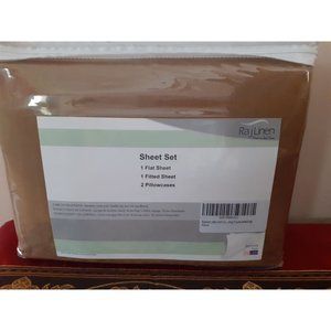 RajLinen King Sheet Set 100% cotton